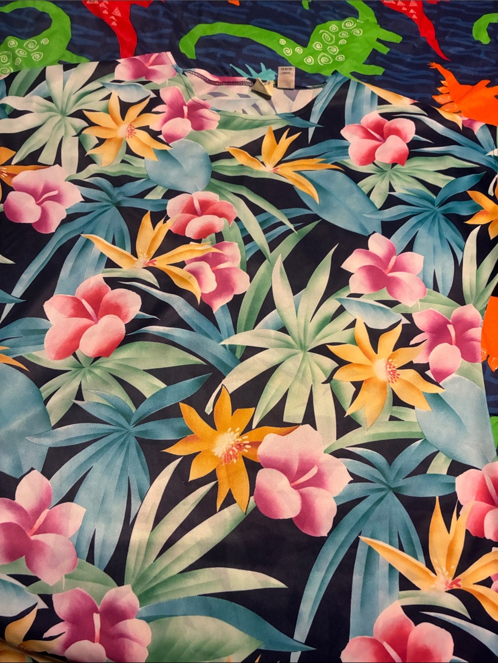 Tropical Floral dress
